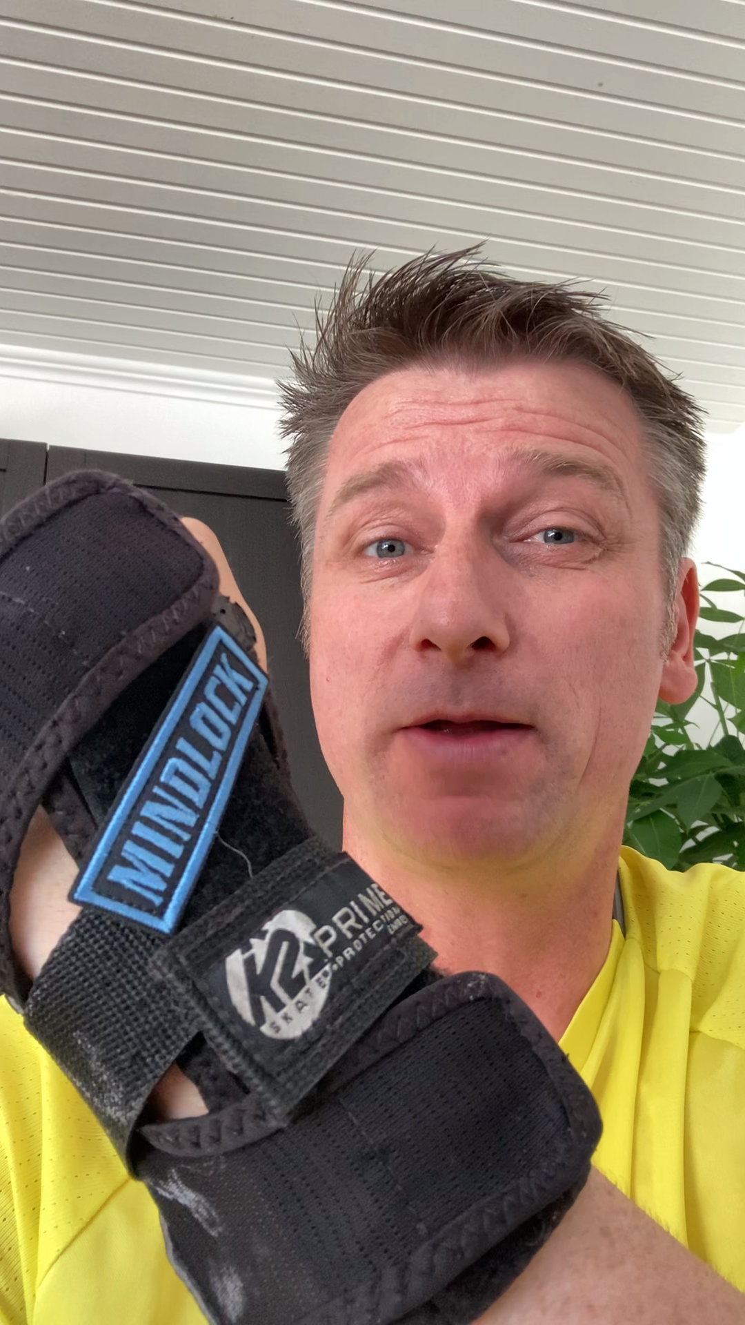 Mindlock - Klettschilder am Handschoner helfen mir mental bei dem Projekt