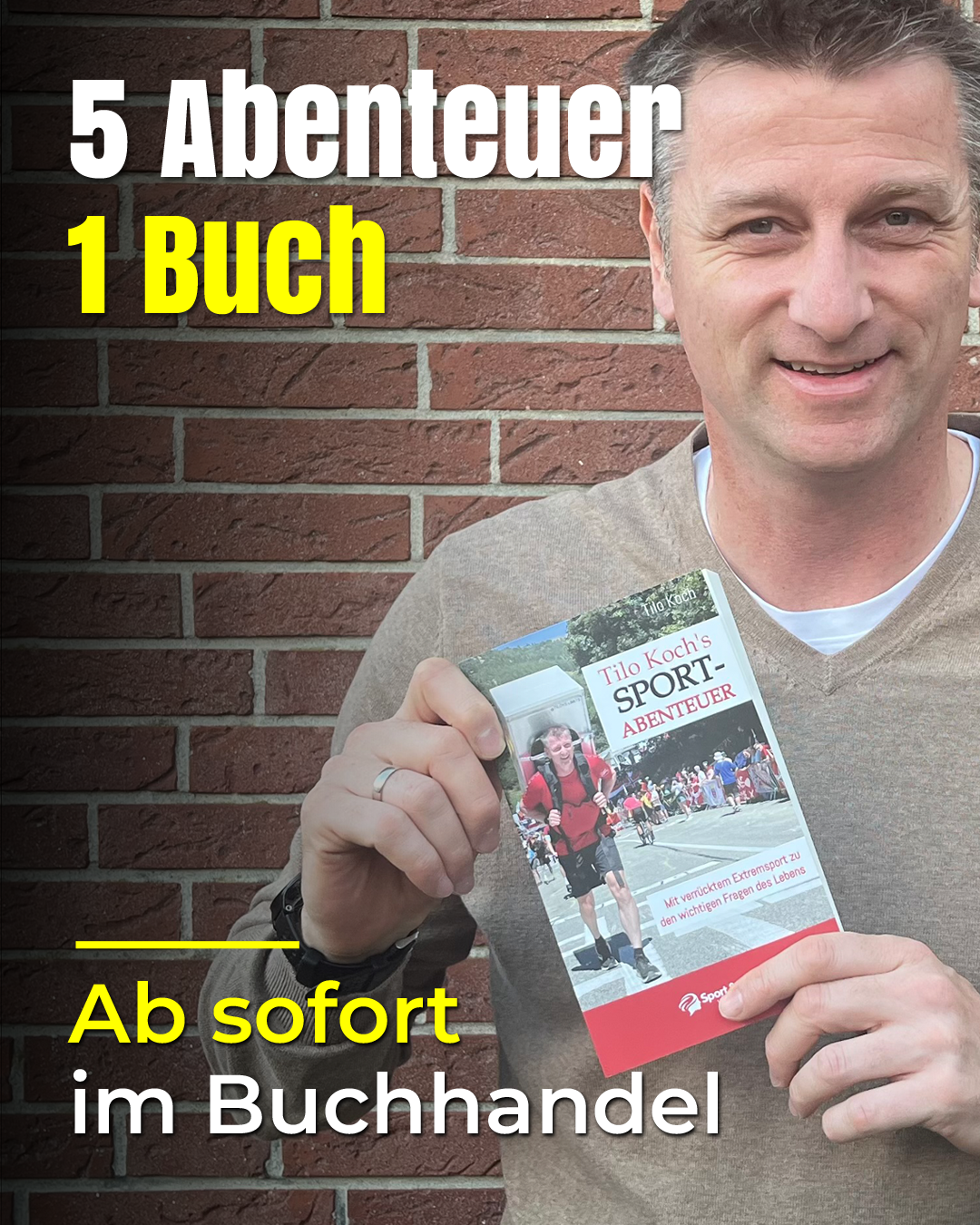 Buch_erhaeltlich Tilo Koch präsentiert sein neues Buch: Tilo Koch´s Sportabenteuer